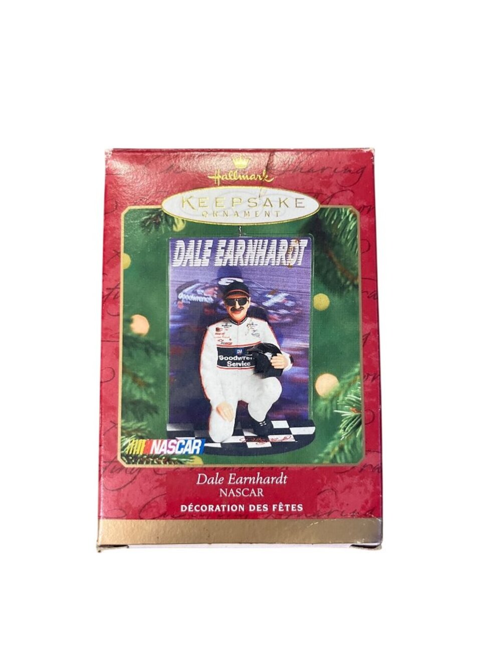 Dale Earnhardt NASCAR 2000 Hallmark Keepsake Ornament Goodwrench Original Box Us